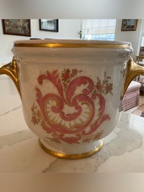 Early 20th Century Limoges Porcelain Jardiniere